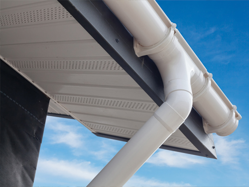 Fosters Group uPVC Guttering white